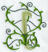 Vines Letter I - 5 inch