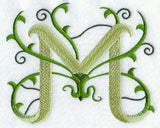 Vines Letter M - 5 inch