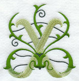 Vines Letter X - 5 inch