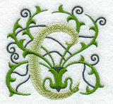 Vines Letter C - 5 inch