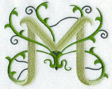 Vines Letter M - 5 inch