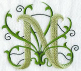 Vines Letter N - 5 inch