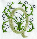 Vines Letter Q - 5 inch