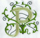 Vines Letter P - 5 inch