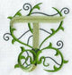 Vines Letter T - 5 inch