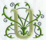 Vines Letter U - 5 inch