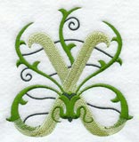 Vines Letter X - 5 inch
