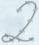 Barbed Wire Number 2 - 5 inch