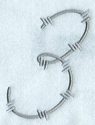 Barbed Wire Number 3 - 5 inch