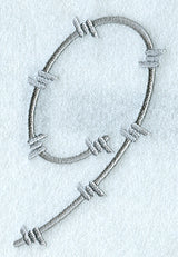 Barbed Wire Number 9 - 5 inch