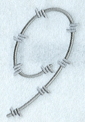 Barbed Wire Number 9 - 5 inch