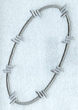 Barbed Wire Number 0 - 5 inch