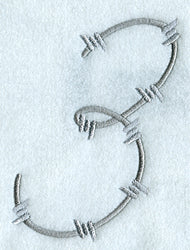 Barbed Wire Number 3 - 5 inch