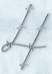 Barbed Wire Number 4 - 5 inch