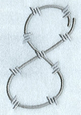 Barbed Wire Number 8 - 5 inch