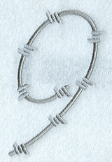 Barbed Wire Number 9 - 5 inch