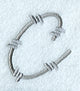 Barbed Wire Lower Case Letter c - 5 inch