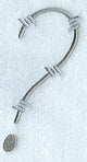 Barbed Wire Punctuation ? - 5 inch