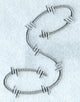 Barbed Wire Letter S - 5 inch