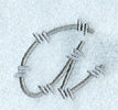 Barbed Wire Lower Case Letter a - 5 inch