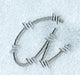 Barbed Wire Lower Case Letter a - 5 inch