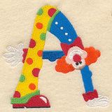 Clown Letter A - 5 inch