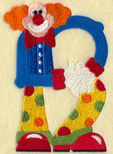 Clown Letter B - 5 inch