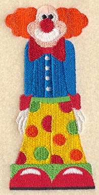 Clown Letter I - 5 inch