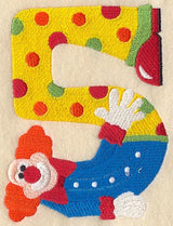 Clown Number 5 - 5 inch