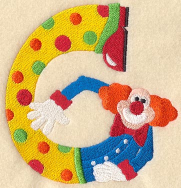 Clown Number 6 - 5 inch