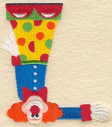 Clown Letter L - 5 inch