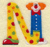 Clown Letter N - 5 inch