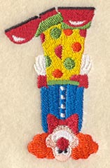 Clown Number 1 - 5 inch