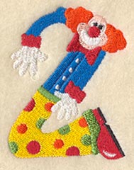 Clown Number 2 - 5 inch