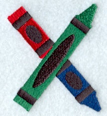 Crayon Letter X - 3 inch