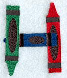 Crayon Letter H - 3 inch