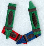 Crayon Letter U - 3 inch