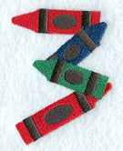 Crayon Number 3 - 3 inch