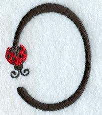 Ladybug Number 0 - 3 inch