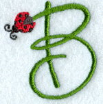 Ladybug Letter B - 3 inch