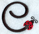 Ladybug Lower Case Letter e - 3 inch