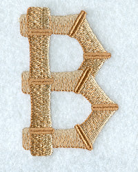 Bamboo Letter B - 3 inch