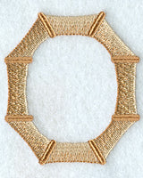 Bamboo Letter O - 3 inch