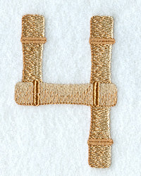 Bamboo Number 4 - 3 inch