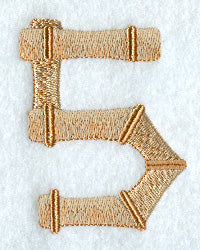 Bamboo Number 5 - 3 inch