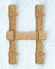 Bamboo Letter H - 3 inch