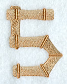 Bamboo Number 5 - 3 inch