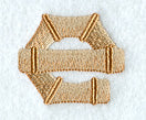 Bamboo Lower Case Letter e - 3 inch
