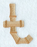 Bamboo Lower Case Letter t - 3 inch