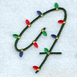 Christmas Lights Letter F - 3 inch